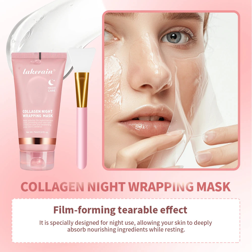 GLAZESKIN Collagen Glow Wrapping Mask (Korean Glass Skin Treatment)