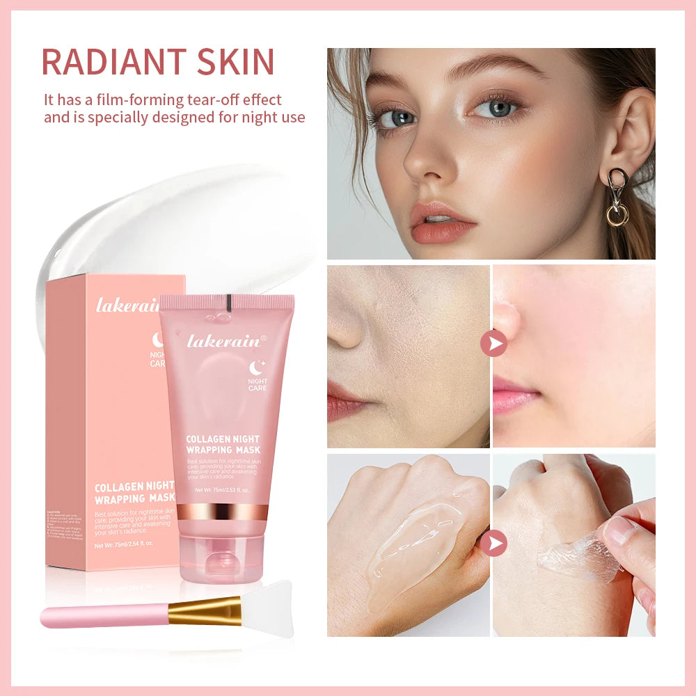 GLAZESKIN Collagen Glow Wrapping Mask (Korean Glass Skin Treatment)