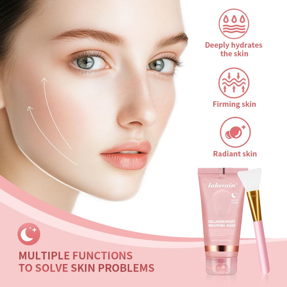 GLAZESKIN Collagen Glow Wrapping Mask (Korean Glass Skin Treatment)