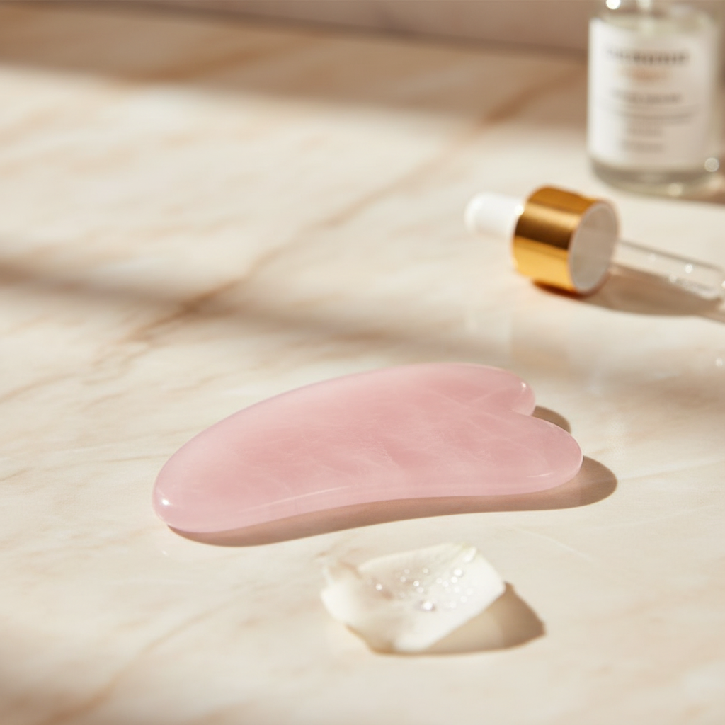 GLAZESKIN Sculpt Gua Sha Tool professional studio photo